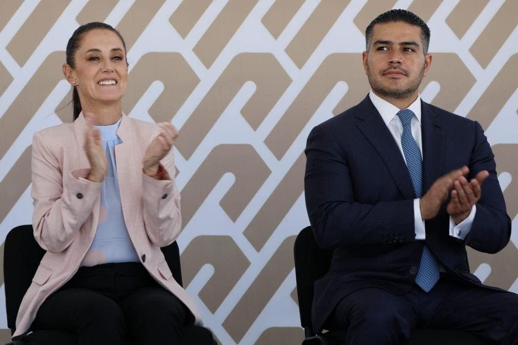 JEFA DE GOBIERNO CON OMAR GARCIA HARFUC