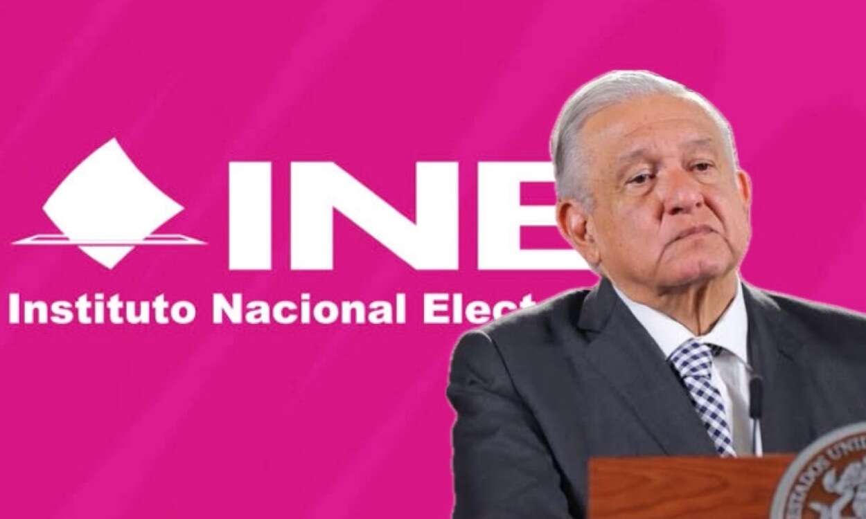 AMLO ataca al INE 2