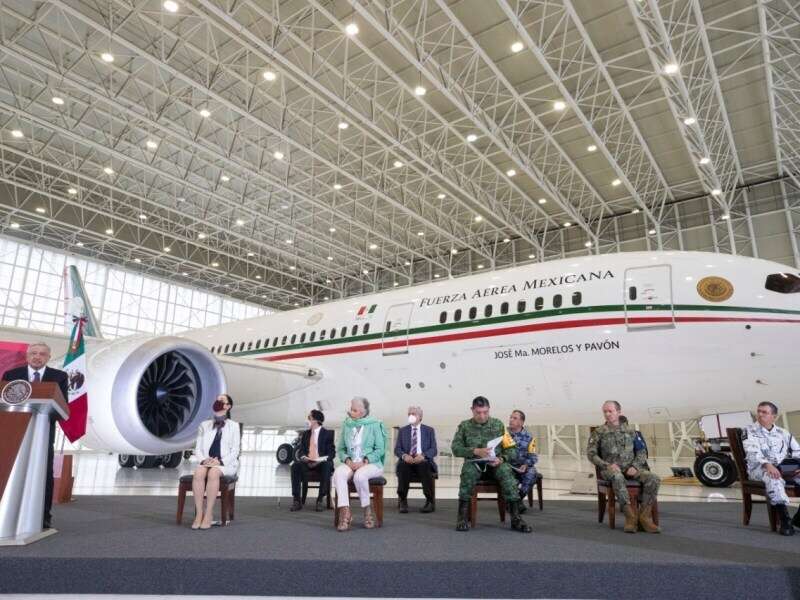 El show del Avión Presidencial