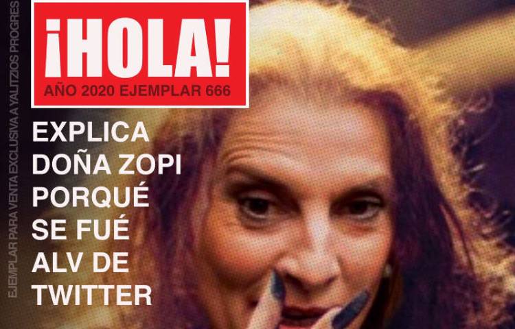 La no Primera Dama aparece la portada de 