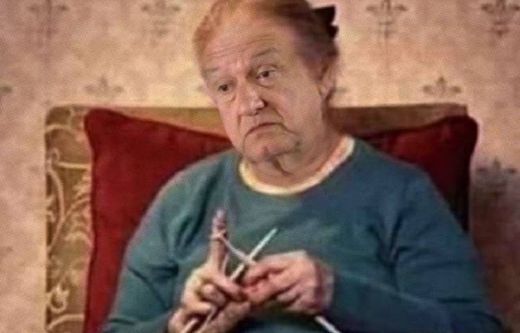 Haciendo una bufanda