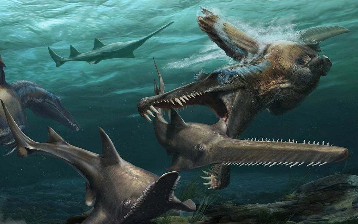 Spinosaurus y Baryonyx, los dinosaurios buzos.