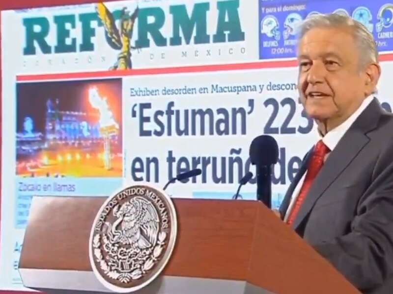 Presidente tramposo y quejumbroso