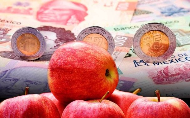 Manzanas y PIB.