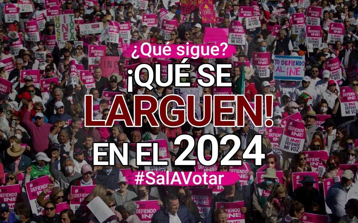Concentración por la defensa del INE