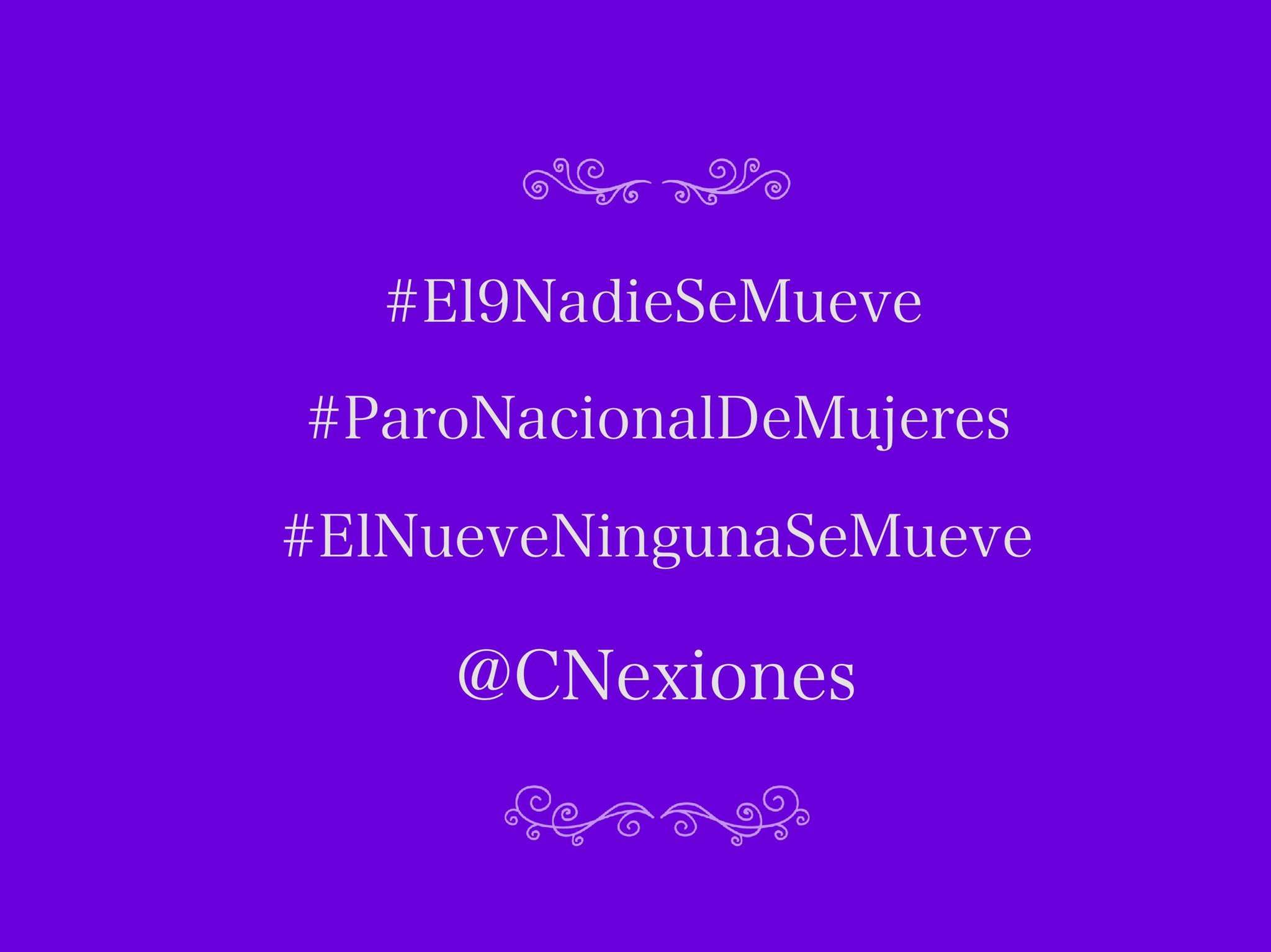 Paro nacional de mujeres
