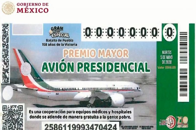 Boleto Avion rifa