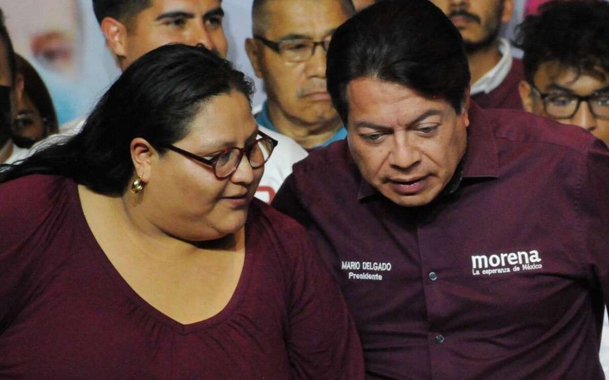 Mario Delgado y Citlalli Hdez pretenden prolongar su dirigencia en Morena
