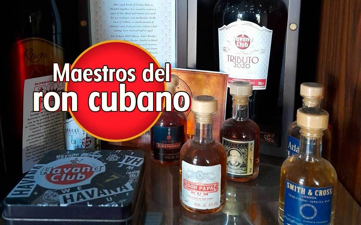 Maestros del ron cubano