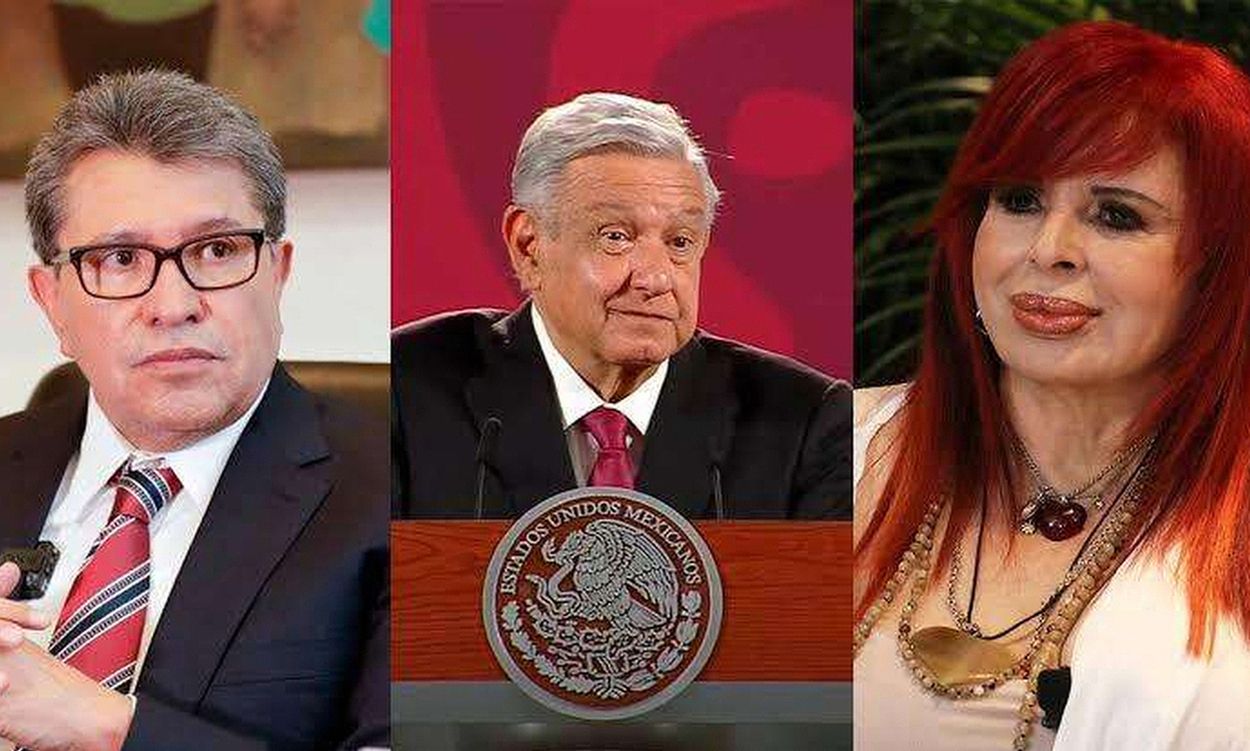 Layda Sansores y Ricardo Monreal