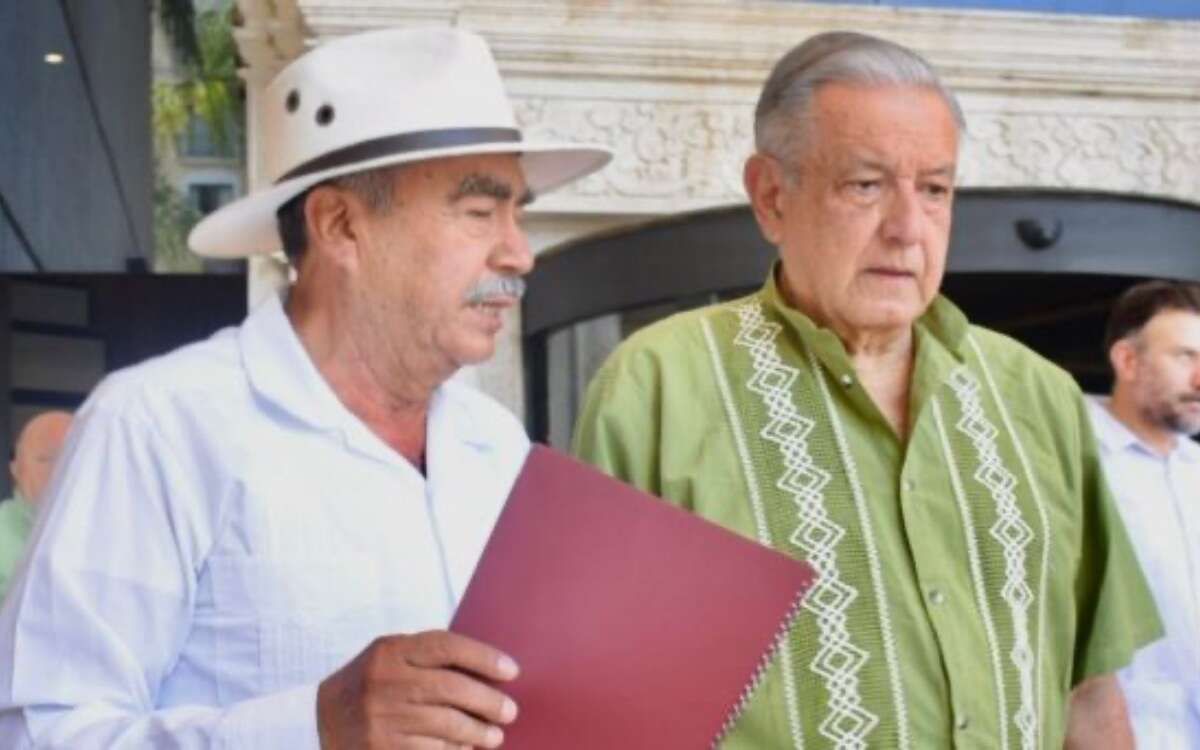 Afirman que AMLO se desvaneció en Yucatán