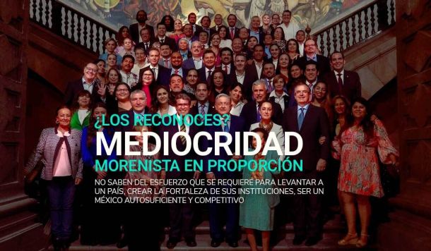 Mediocridad morenista en proporción a su falta de educación