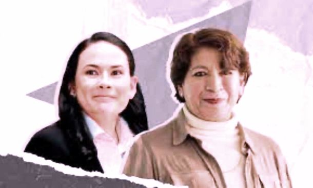 Delfina Gómez y Alejandra Del Moral
