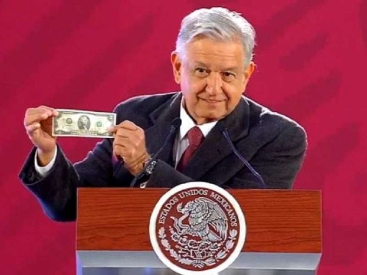 AMLO no gasta un peso