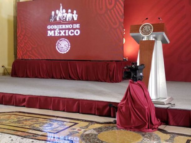 Escenario en Palacio Nacional