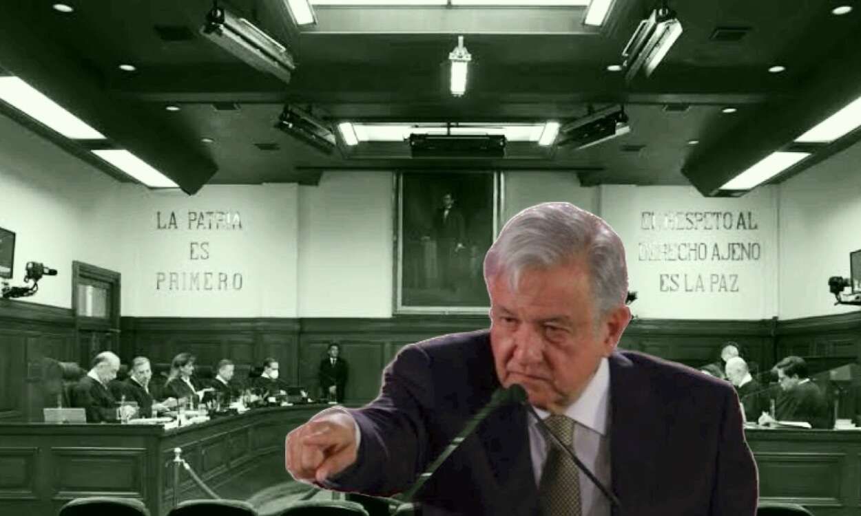 AMLO ataca a la SCJN