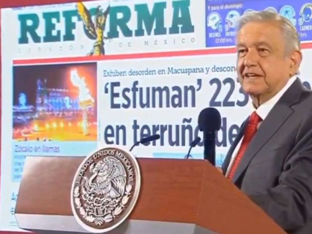 Presidente tramposo y quejumbroso